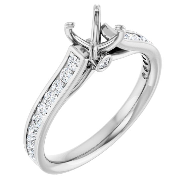 14k White Gold