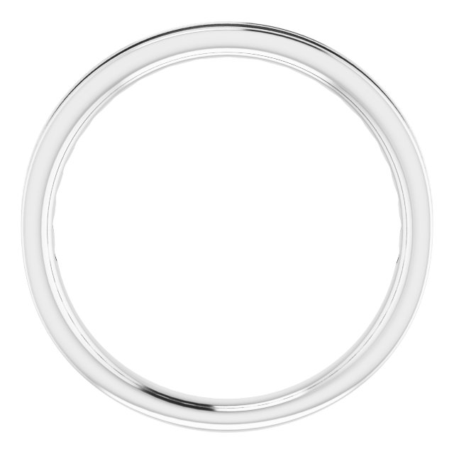 Band Mounting for 4.5x4.5 mm Square Ring view 2