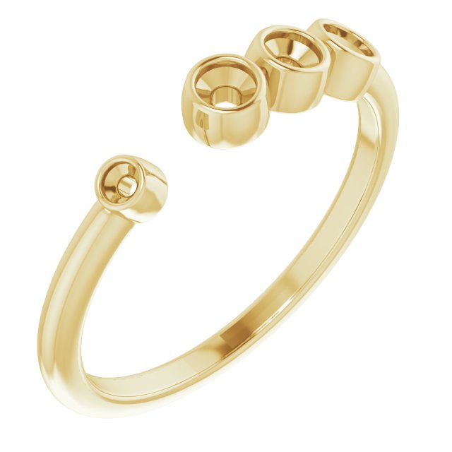 Family Negative Space Ring