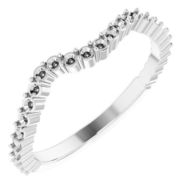 Halo-Style Bypass Engagement Ring or Band