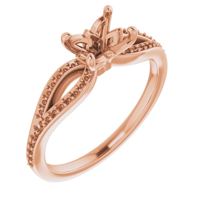 Accented Engagement Ring or Band