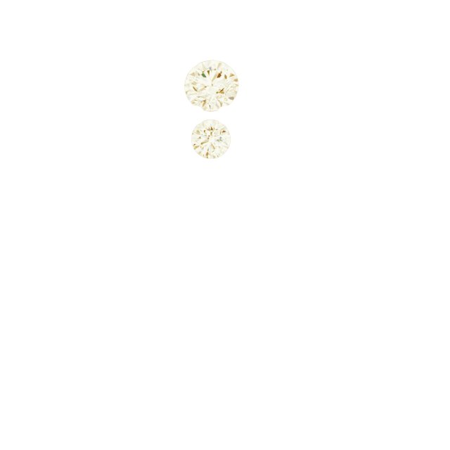 14K Yellow 1/4 Lab-Grown Diamond Pendant