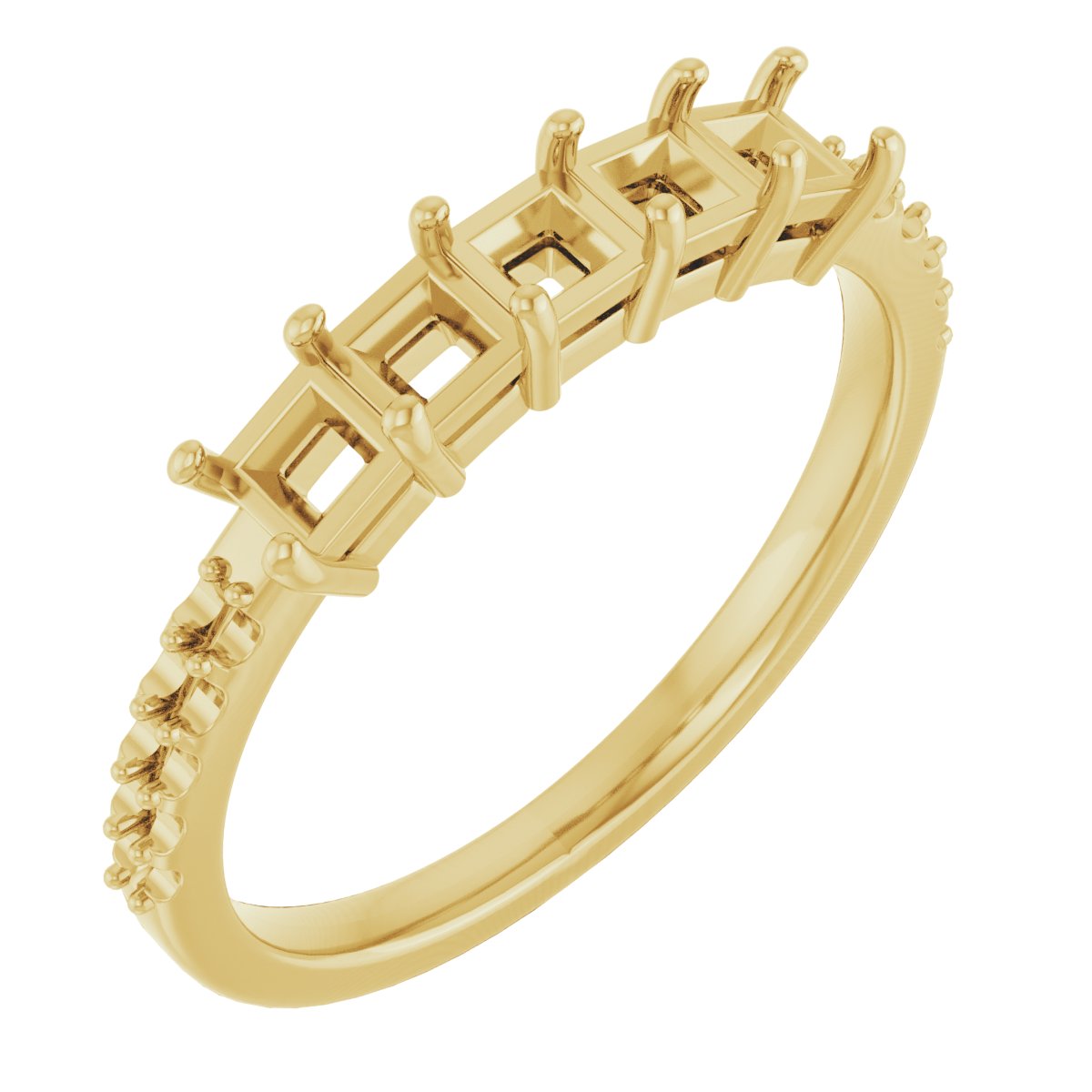 Accented Family Stackable Ring