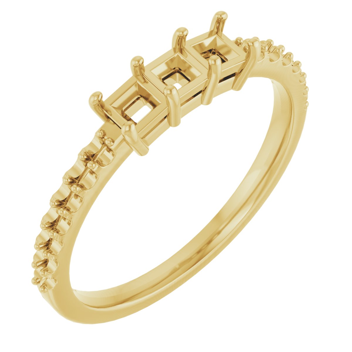 Accented Family Stackable Ring