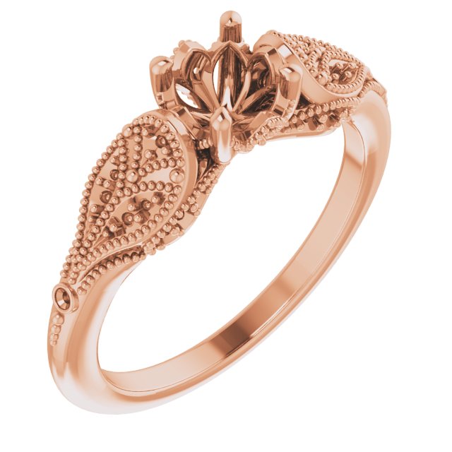 Accented Engagement Ring or Band
