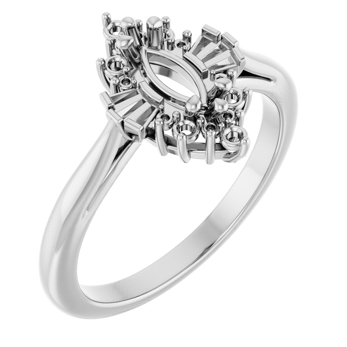 Halo-Style Engagement Ring or Band