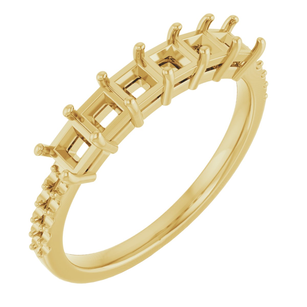 Accented Family Stackable Ring