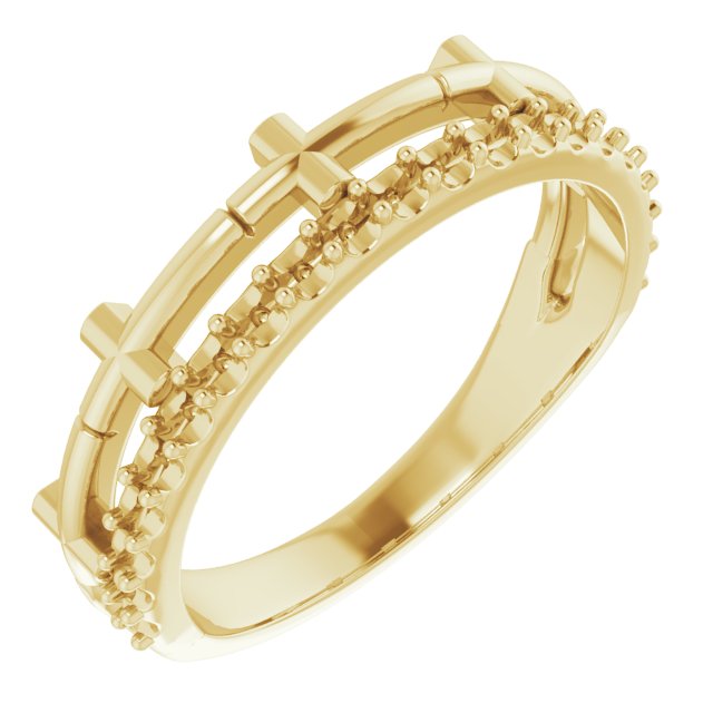 Stackable Cross Ring