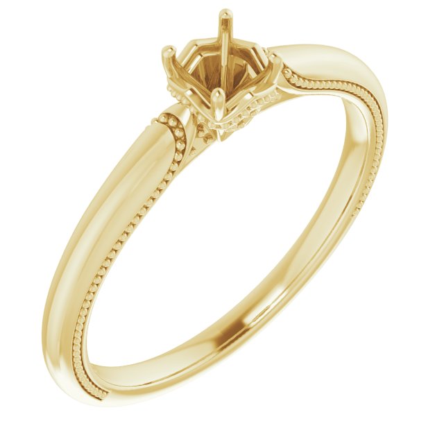14k Yellow Gold