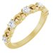 14K Yellow 1/2 CTW Natural Diamond Stackable Ring