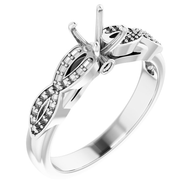 14k White Gold