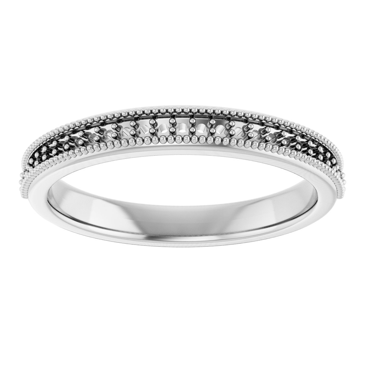 14K White 1/4 CTW Diamond Anniversary Band 