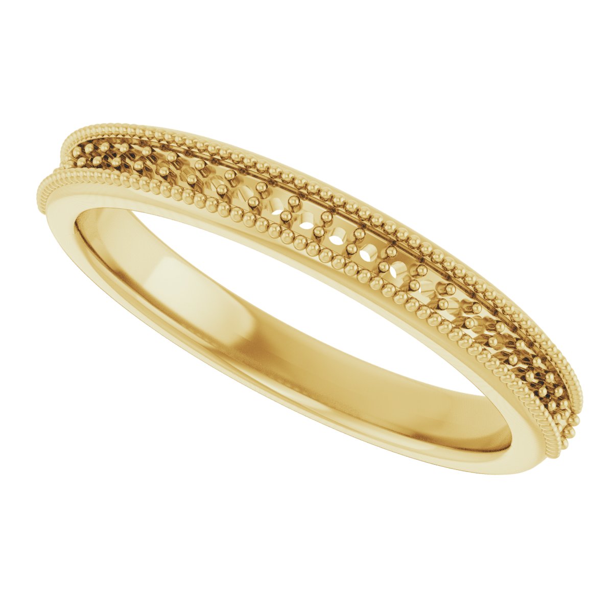 14K Yellow 5/8 CTW Diamond Anniversary Band