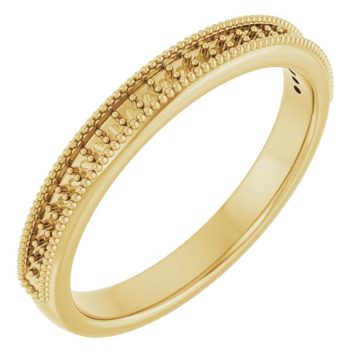 14K Yellow 1/10 CTW Natural Diamond Anniversary Band