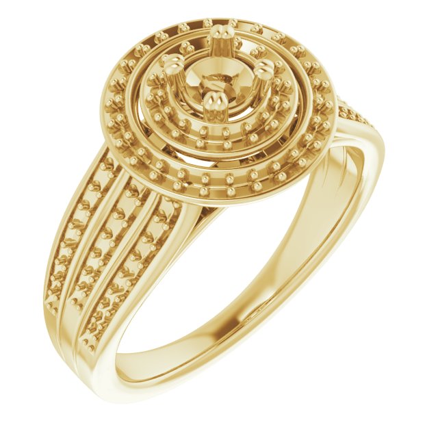 14k Yellow Gold