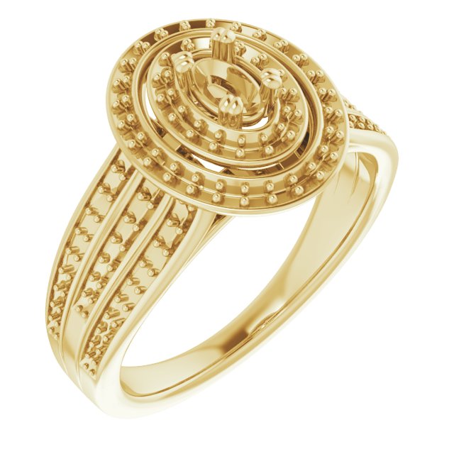 14k Yellow Gold