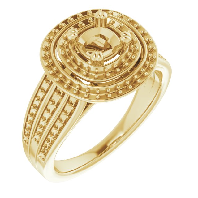 14k Yellow Gold
