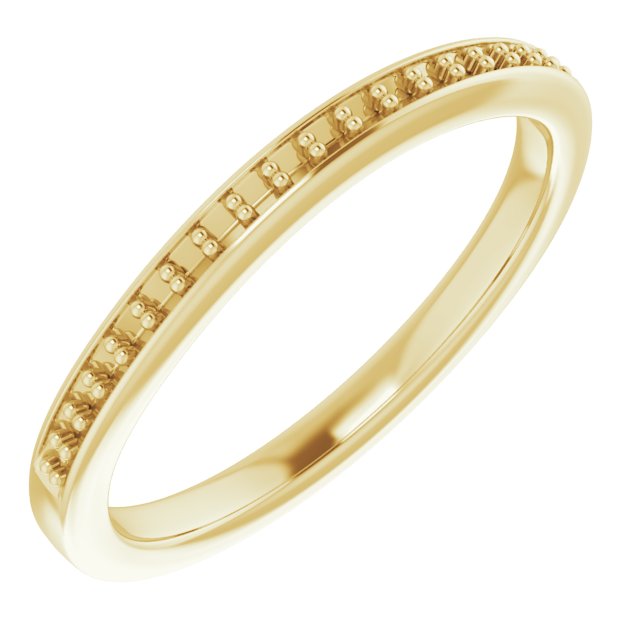 14k Yellow Gold