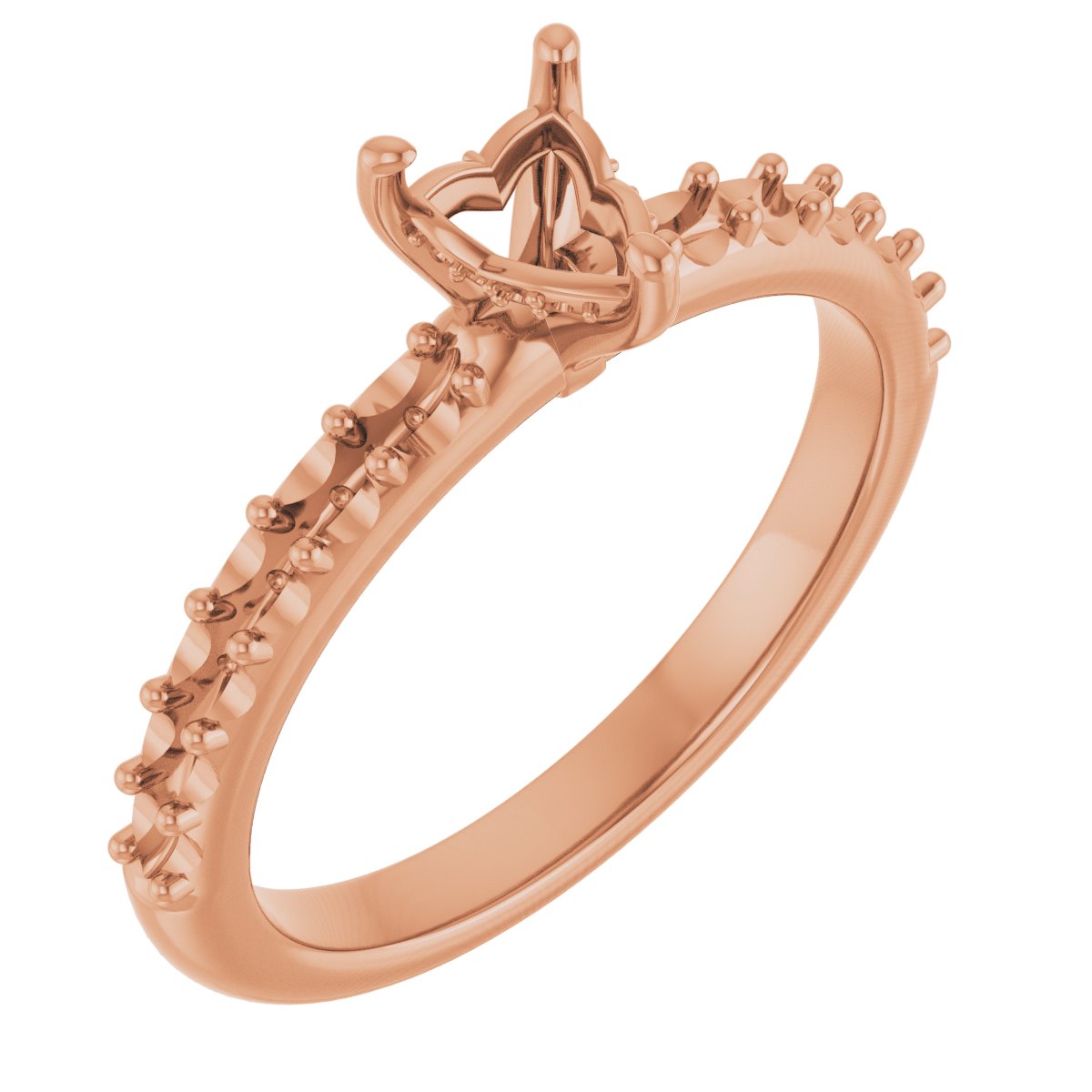 Hidden Halo-Style Engagement Ring