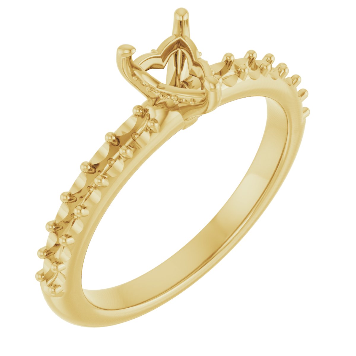 Hidden Halo-Style Engagement Ring