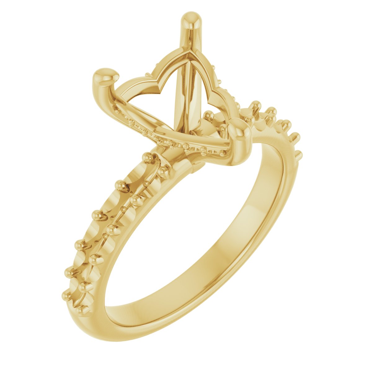 Hidden Halo-Style Engagement Ring