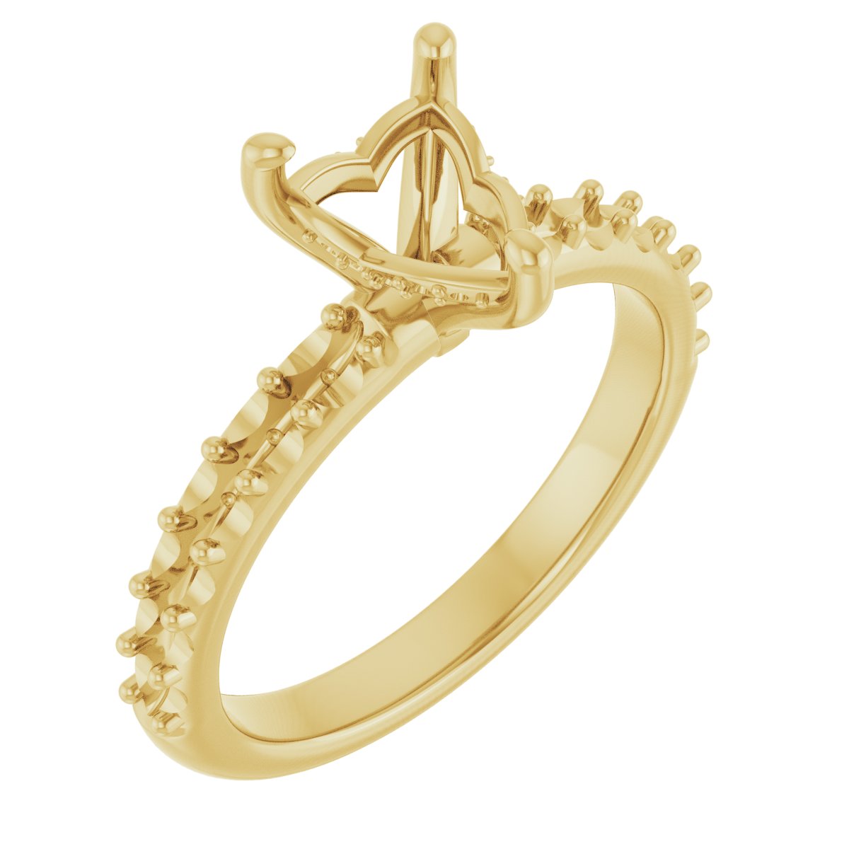 Hidden Halo-Style Engagement Ring