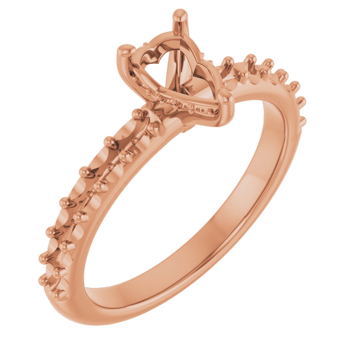 Hidden Halo-Style Engagement Ring