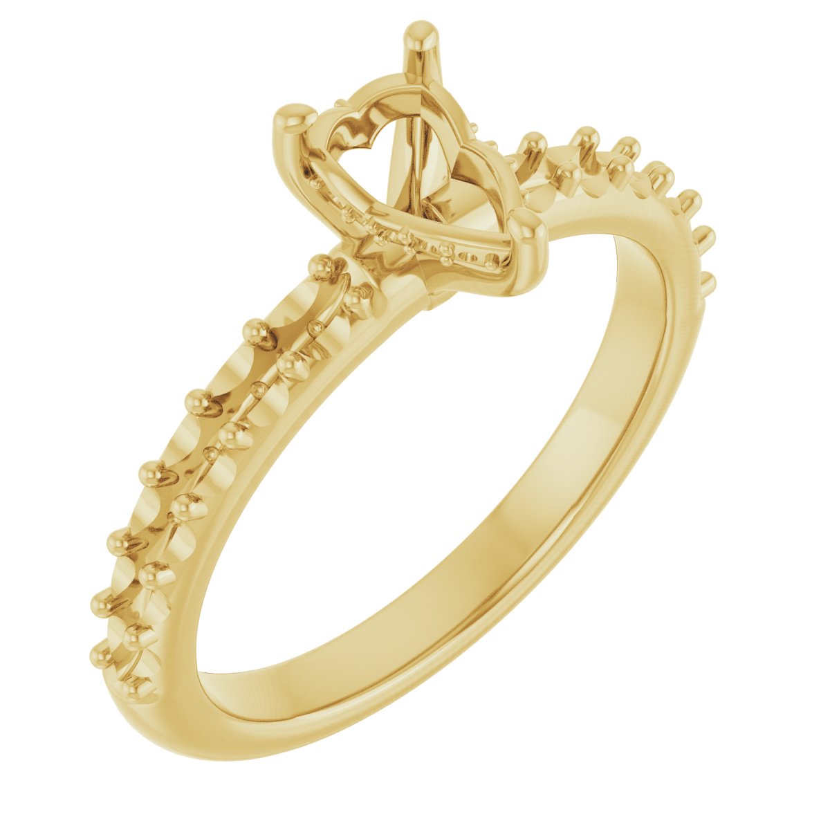 Hidden Halo-Style Engagement Ring