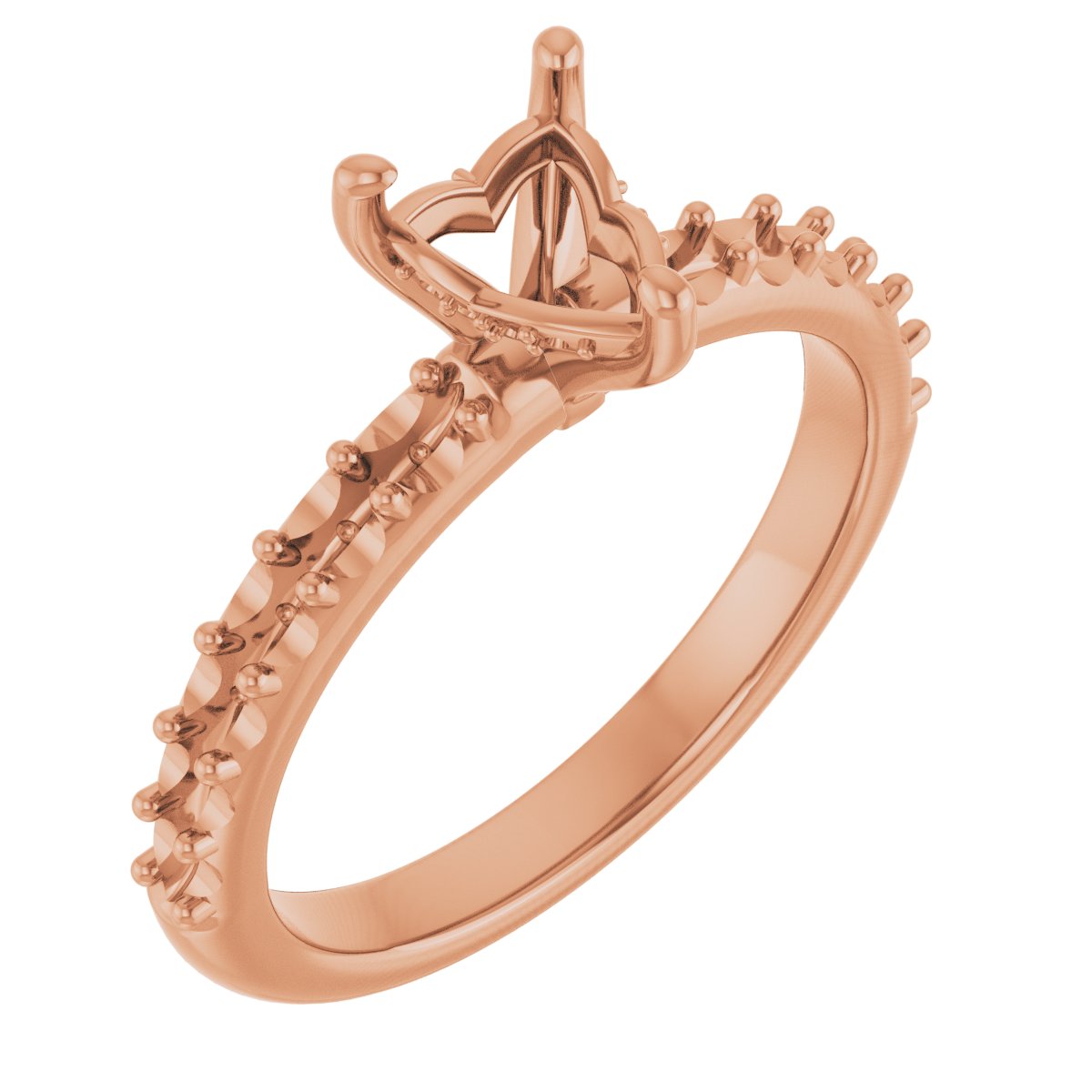 Hidden Halo-Style Engagement Ring