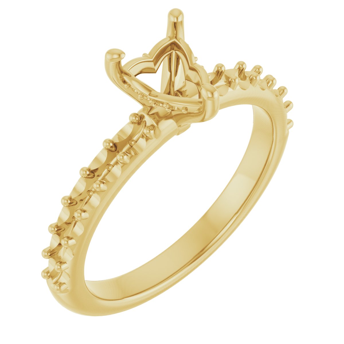 Hidden Halo-Style Engagement Ring