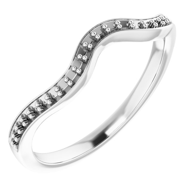 Band Mounting for 6 mm Square Ring
