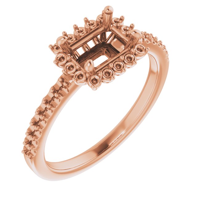 Halo-Style Engagement Ring or Band