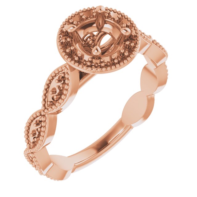 Halo-Style Engagement Ring or Band