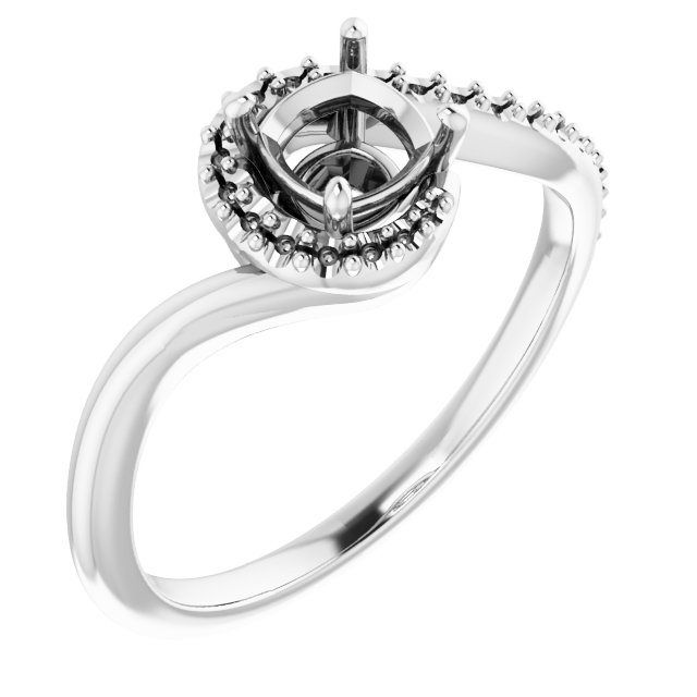 14k White Gold