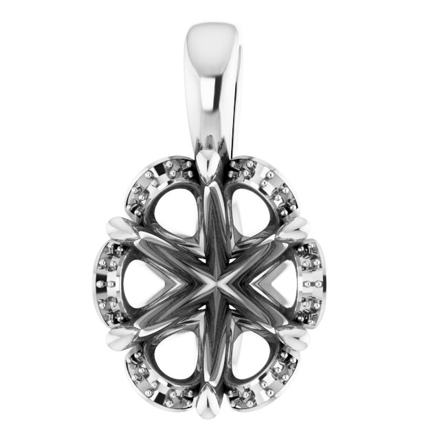 Halo-Style Pendant