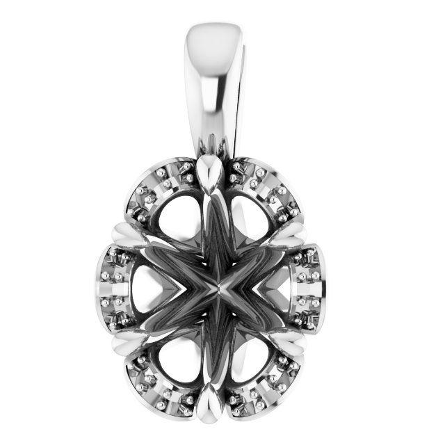 Halo-Style Pendant