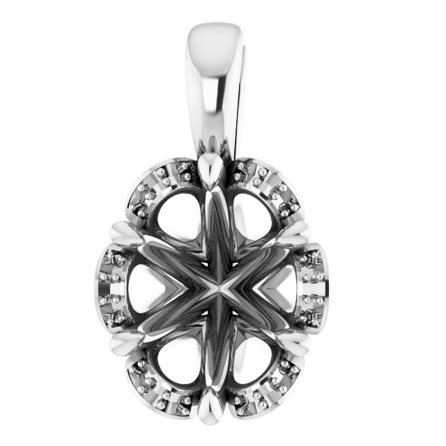 Halo-Style Pendant