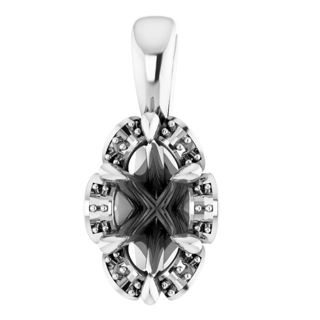Halo-Style Pendant