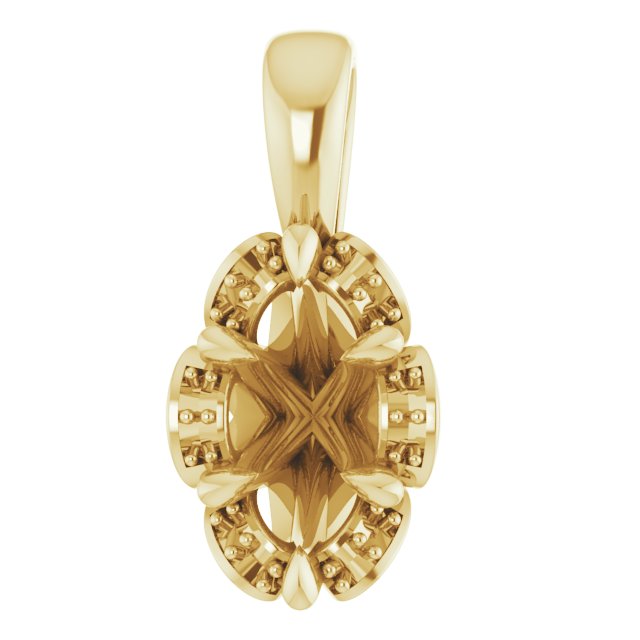 14k Yellow Gold