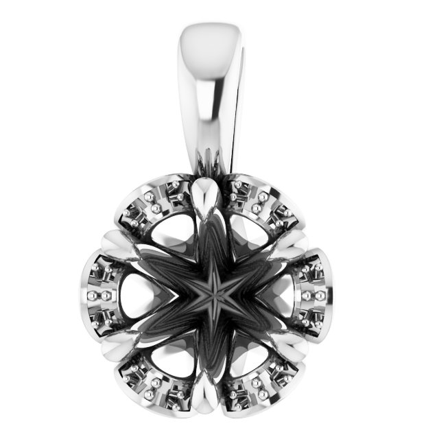 Halo-Style Pendant