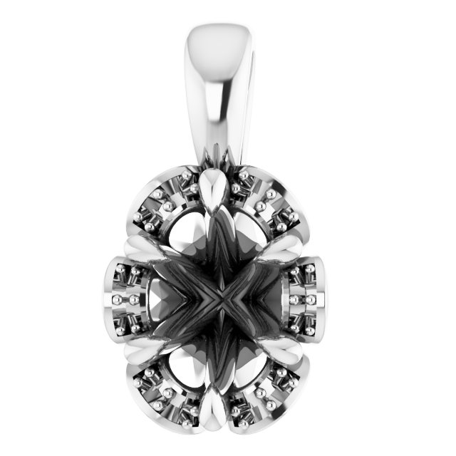 Halo-Style Pendant