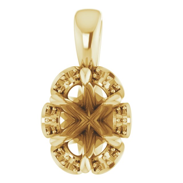 14k Yellow Gold
