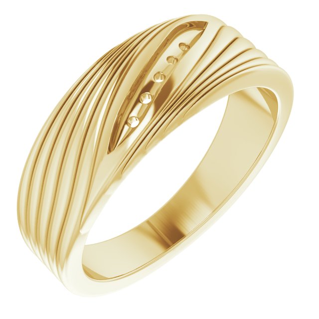 14k Yellow Gold