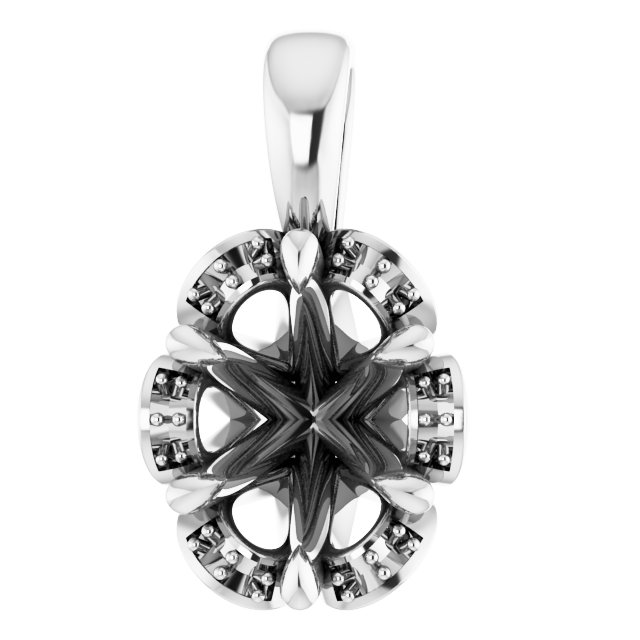 Halo-Style Pendant