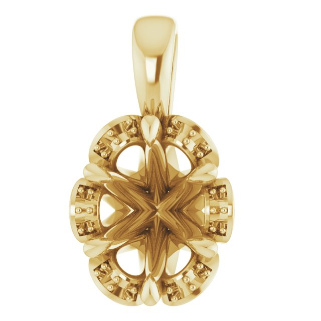 Halo-Style Pendant
