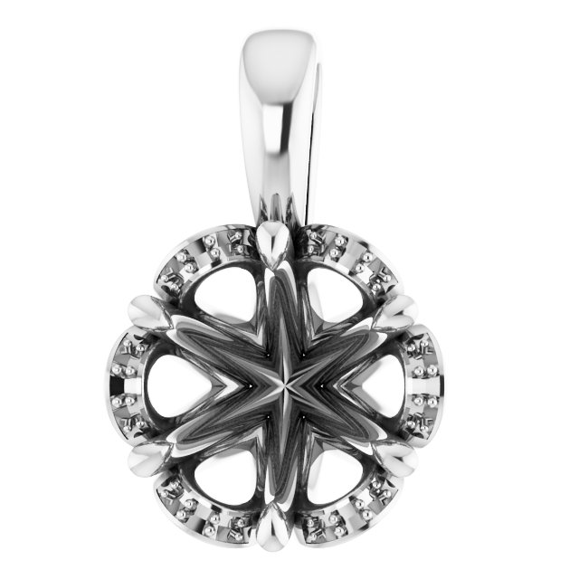 Halo-Style Pendant