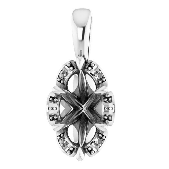 Halo-Style Pendant