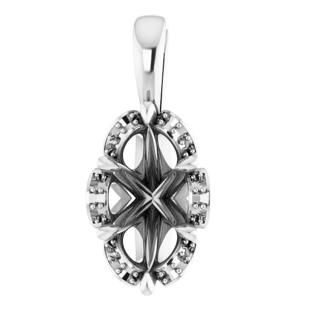 Halo-Style Pendant