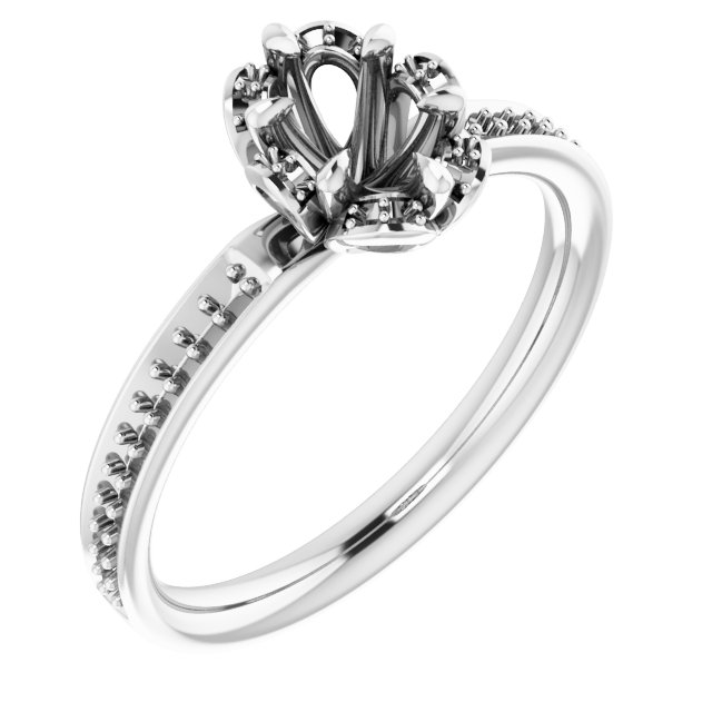 14k White Gold