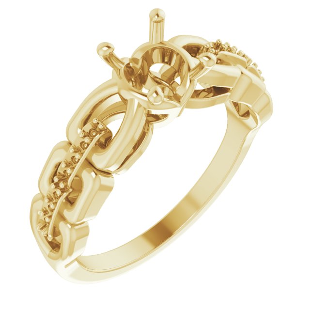 Accented Engagement Ring or Band